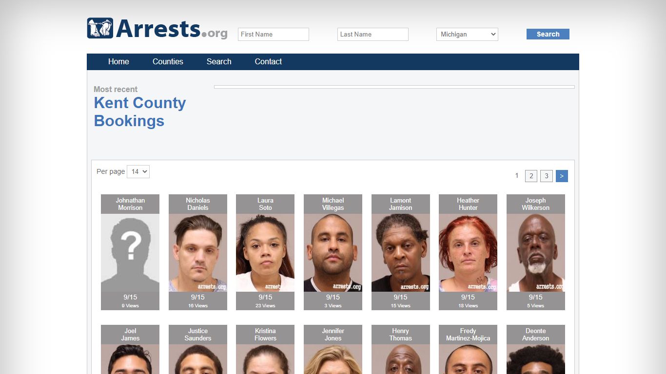 Kent County Arrests and Inmate Search